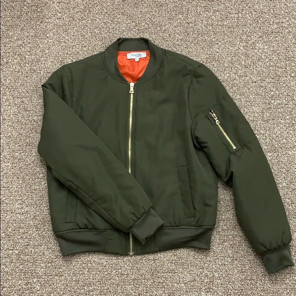 CHARLOTTE RUSSE bomber jacket